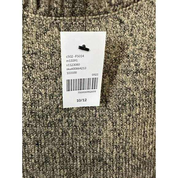 Lane Bryant Textured Beige Oversized Pullover Sweater Size 10/12 - Picture 2 of 7